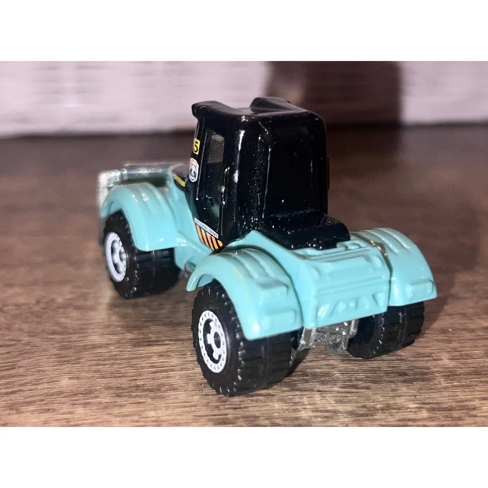 Matchbox Tractor Plow 2012 National Parks‎ Forest Service Green Loose Die Cast